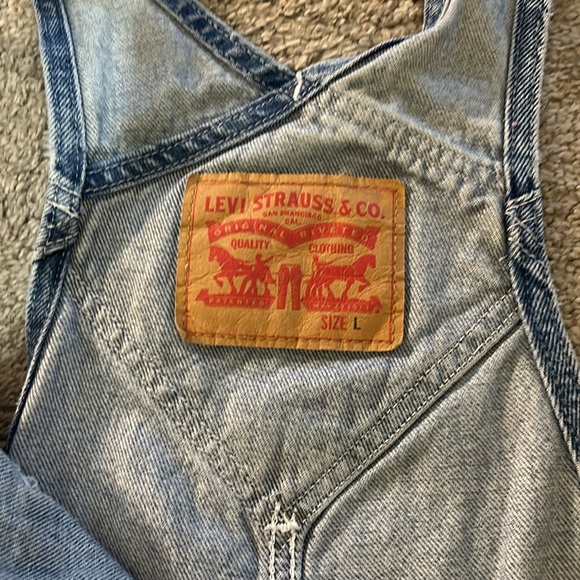 Vintage LEVI’S overalls women’s size large - Picture 8 of 9